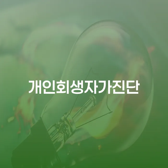 개인회생접수 카드빚 연체 판단을위해